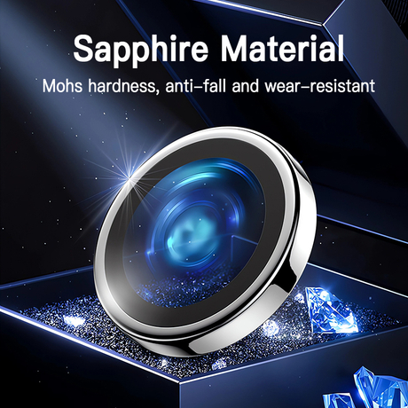 奥地利蓝宝石彩色防刮钢化玻璃iPhone相机镜头保护膜