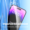 高品质防间谍隐私屏幕保护膜 2.5d 9h 钢化玻璃适用于手机 15 14 Pro Max 屏幕保护膜手机 15 Max
