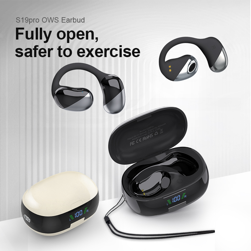 厂家直销定制OWS开放式无线蓝牙降噪音频耳机 