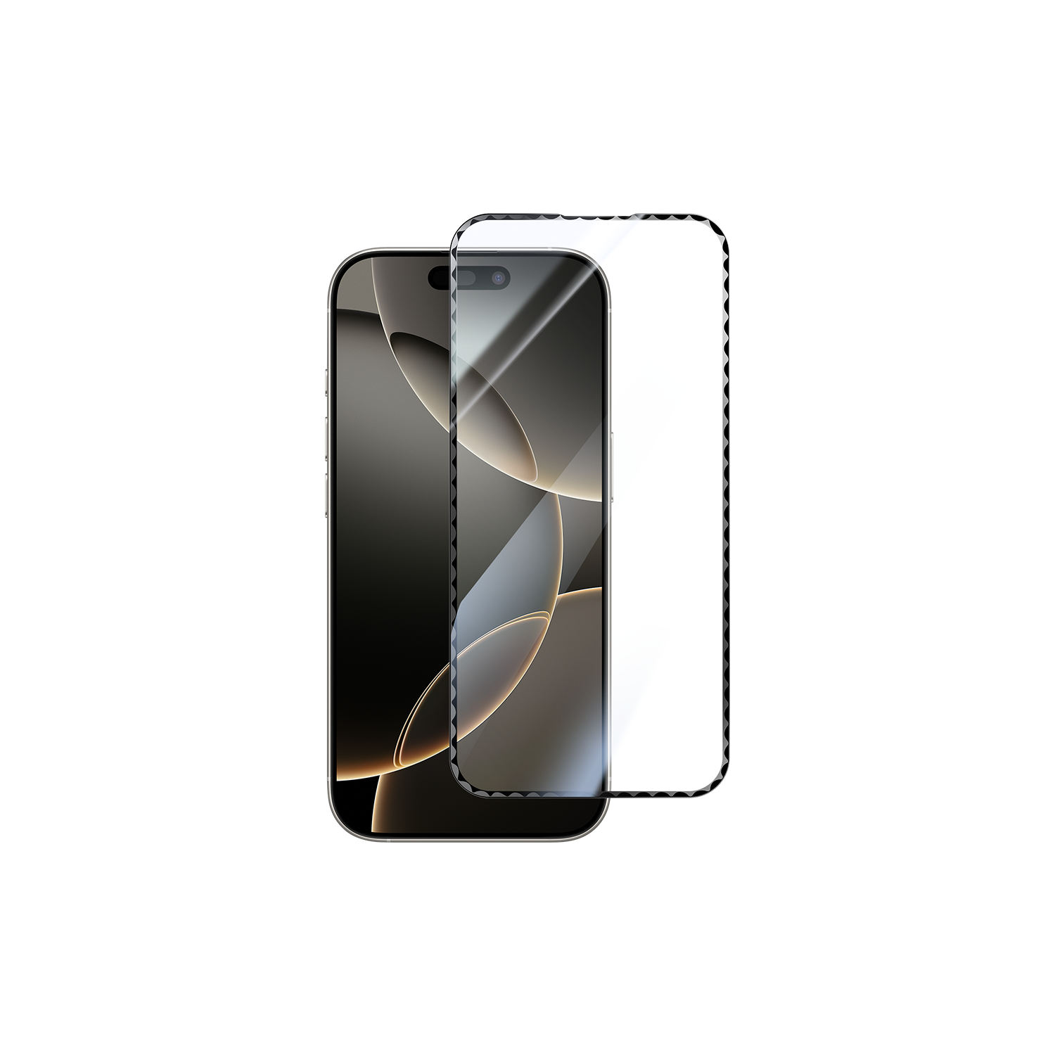 IPhone 16 波浪纹钢化膜